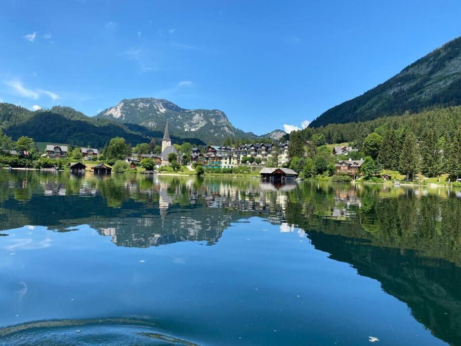 Alpenurlaub II Wohnung Mit Traumausblick Bad Mitterndorf Exteriör bild