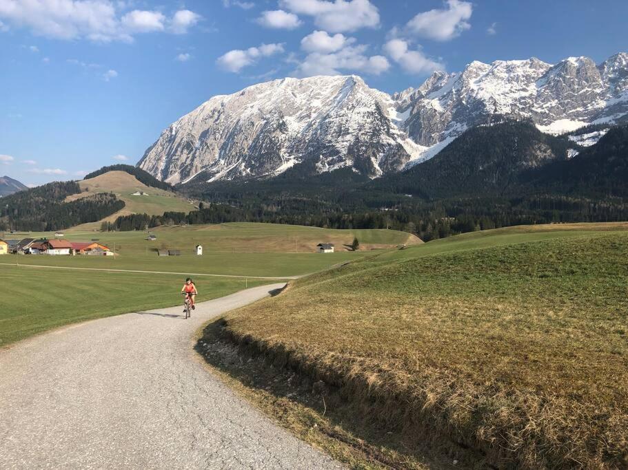 Alpenurlaub II Wohnung Mit Traumausblick Bad Mitterndorf Exteriör bild
